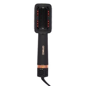 amika Double Agent 2-in-1 Straightening Blow Dryer Brush